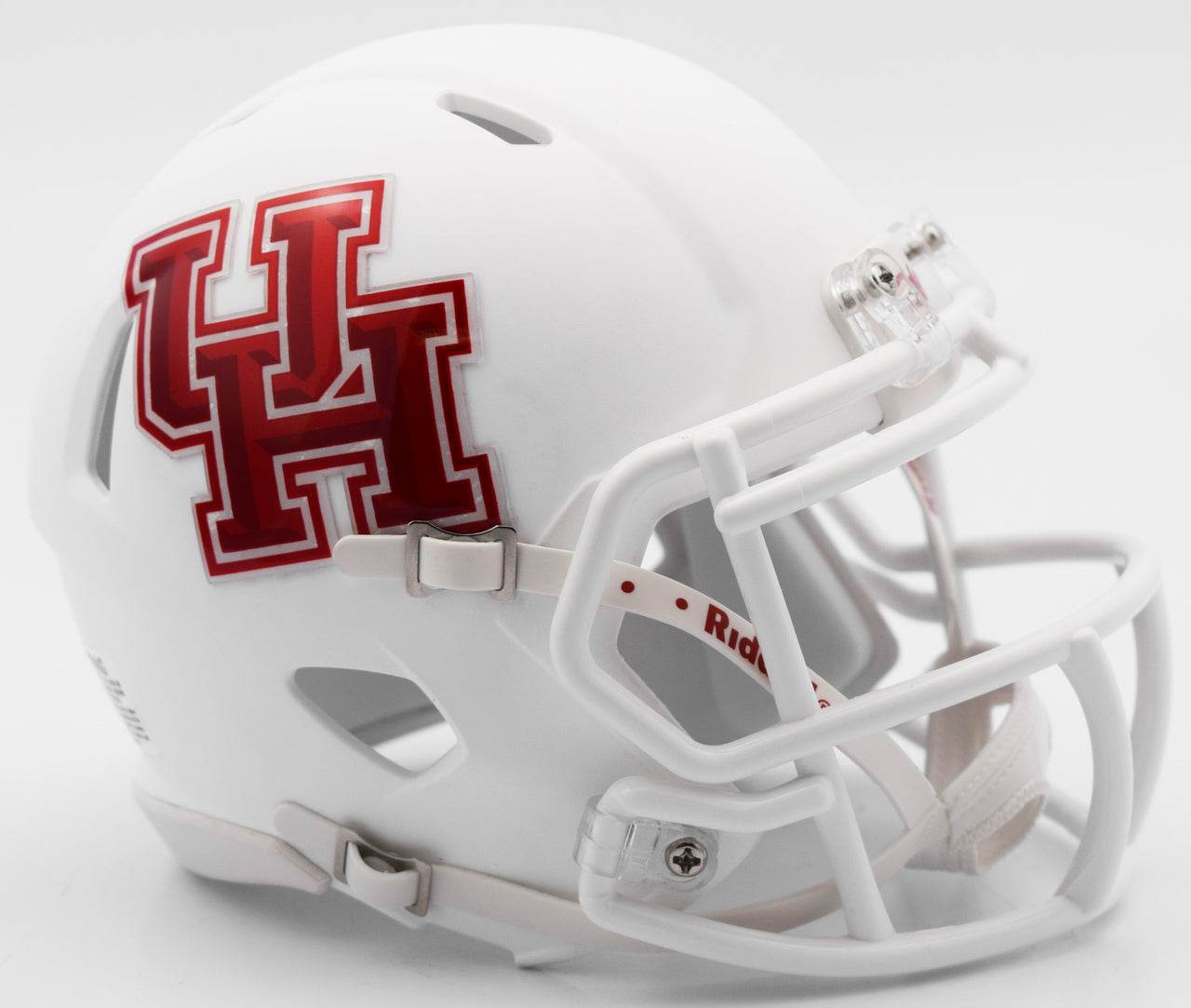 Houston Cougars Riddell Full Size Matte White Helmet - ToylandEU
