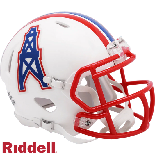  Houston Oilers Mini Speed Helmet Riddell Replica 1981 1998 -  ToylandEU™