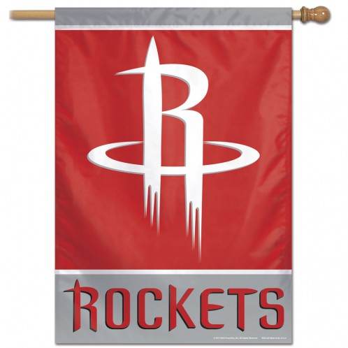 Houston Rockets 28x40 Vertical Banner Flag Special Order - ToylandEU