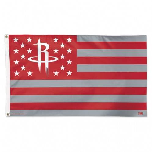 Houston Rockets 3x5 Deluxe Flag Stars And Stripes Design - ToylandEU