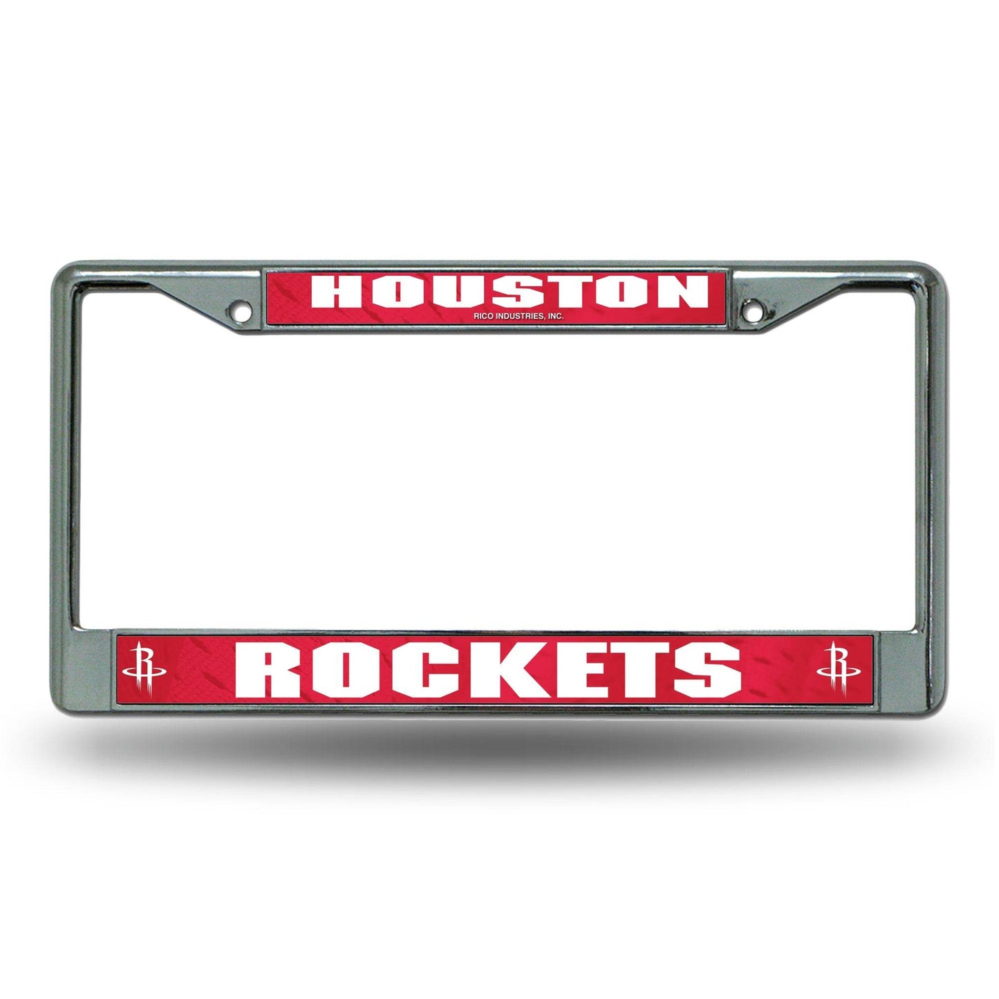 Houston Rockets License Plate Frame Chrome Printed Insert - ToylandEU