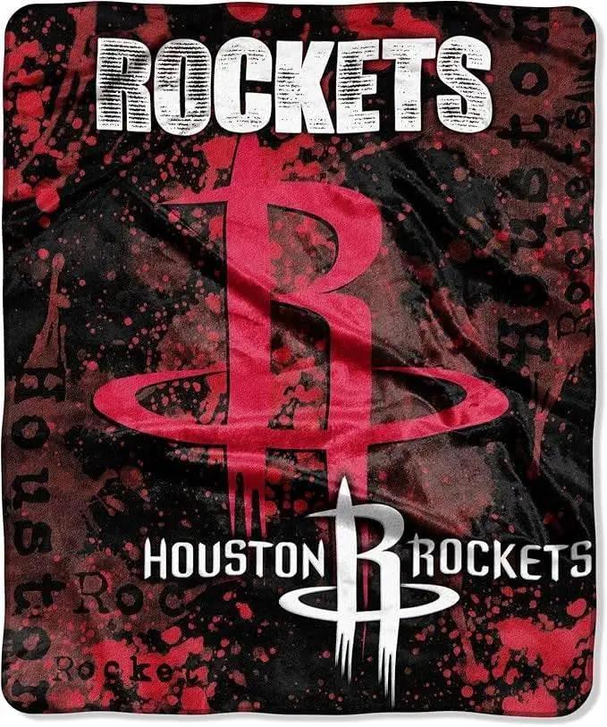 Houston Rockets Raschel Blanket 50x60 Drop Down Design -  ToylandEU™