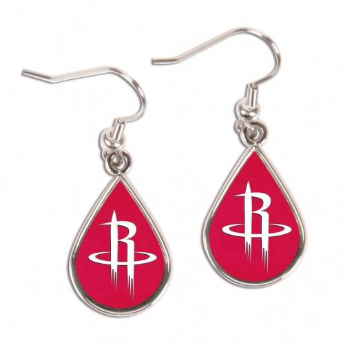 Houston Rockets Tear Drop Earrings Special Order Licensed - ToylandEU