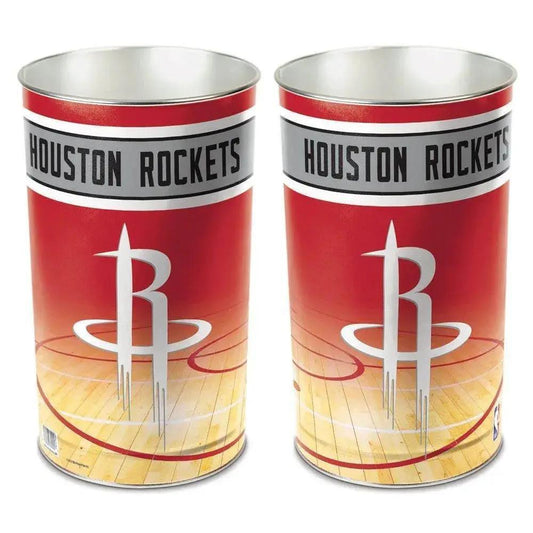 Houston Rockets Wastebasket 15 Inch Metal Trash Can -  ToylandEU™