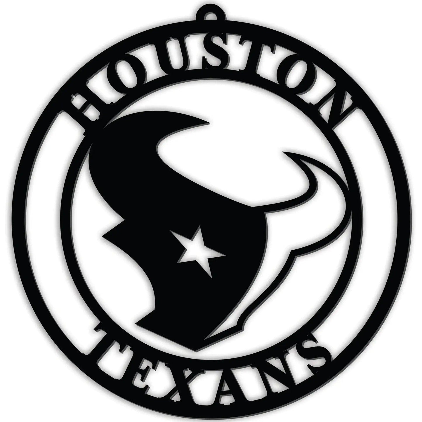  Houston Texans 16 Inch Door Hanger Sign Black PVC Decor -  ToylandEU™