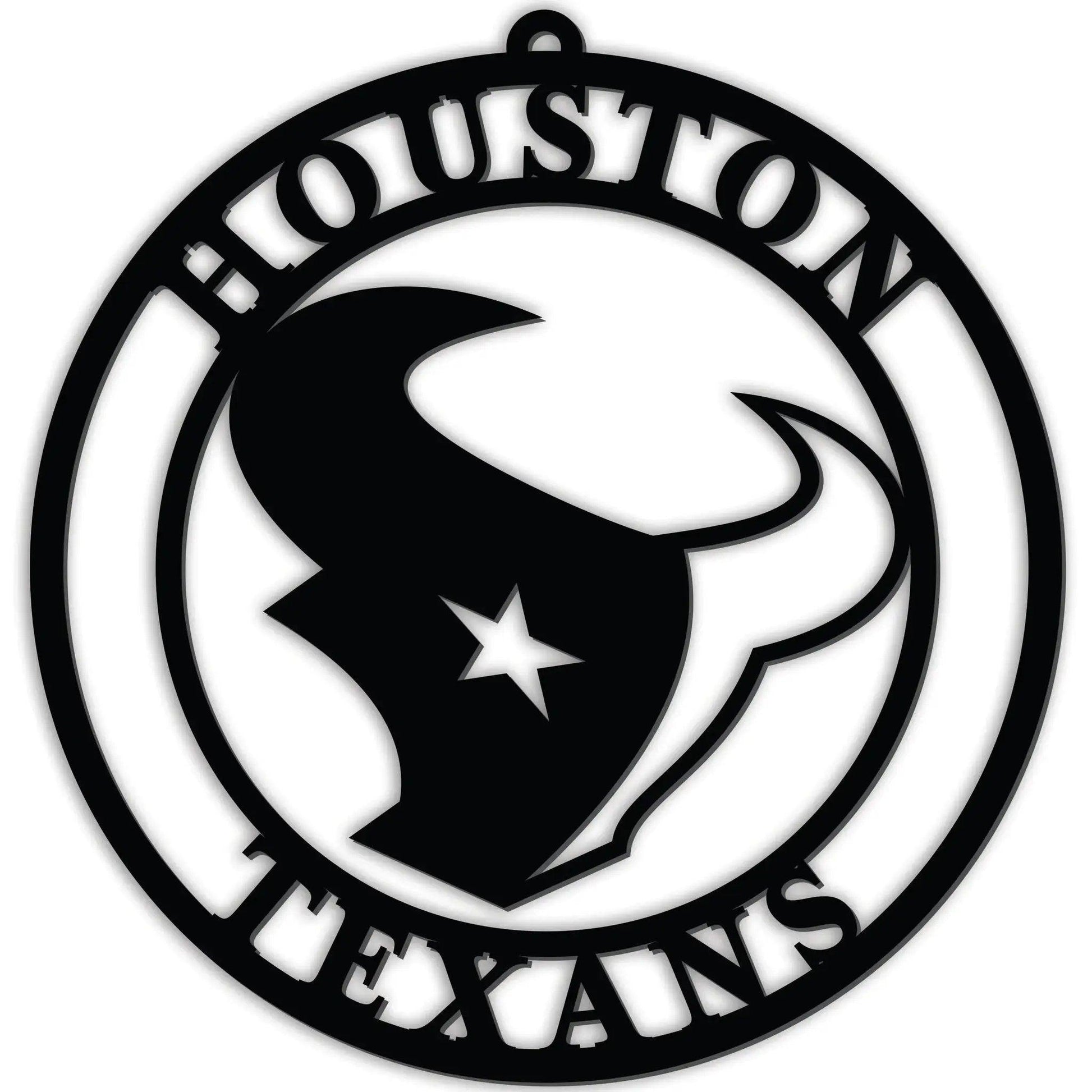  Houston Texans 16 Inch Door Hanger Sign Black PVC Decor -  ToylandEU™