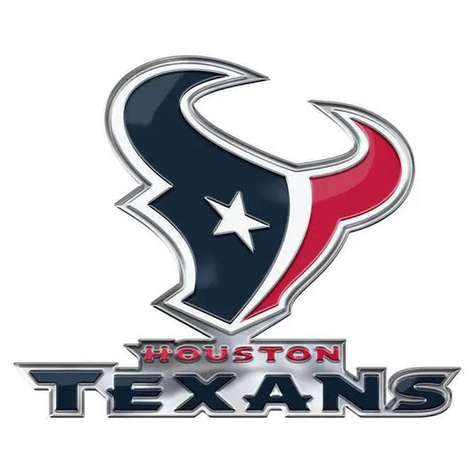  Houston Texans Auto Emblem Color Alternate Logo 3D Embossed -  ToylandEU™