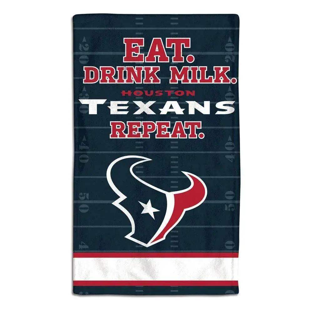 Houston Texans Baby Burp Cloth 10x17 Soft Terry Polyester - ToylandEU
