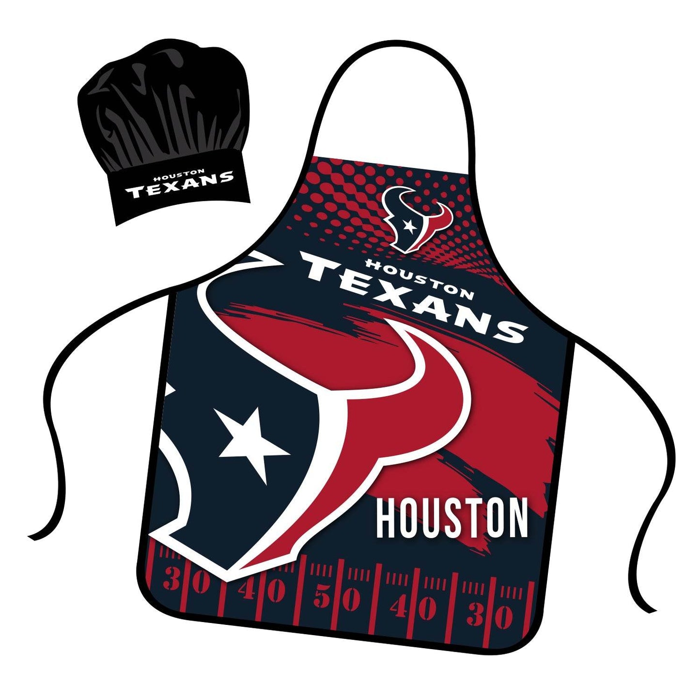 Houston Texans Chef Hat And Apron Set Mojo Licensing - ToylandEU