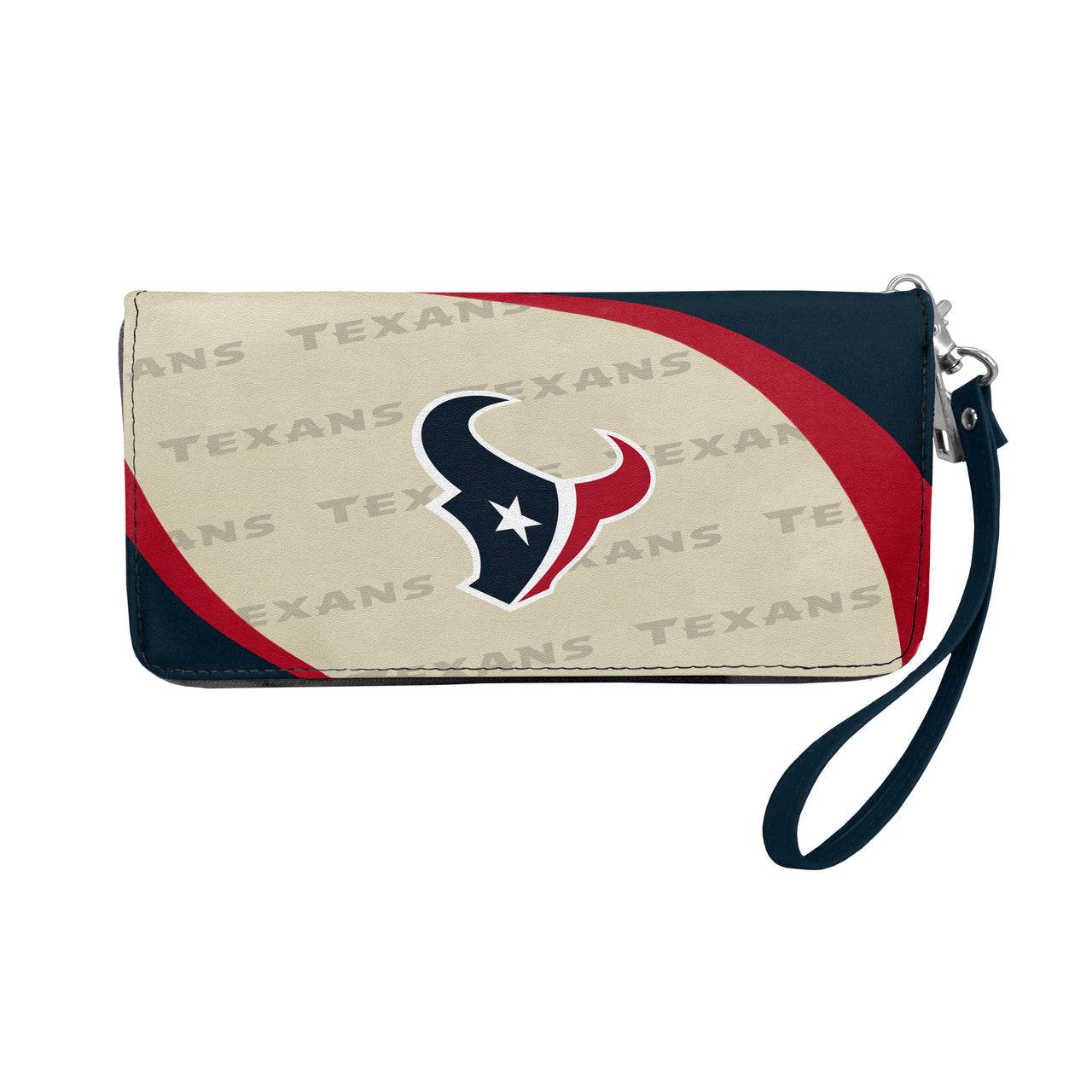 Houston Texans Curve Wallet Organizer Wristlet Zip Wallet - ToylandEU