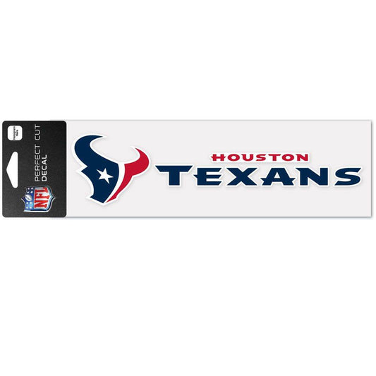 Houston Texans Decal 3x10 Wordmark Color Outdoor Vinyl - ToylandEU