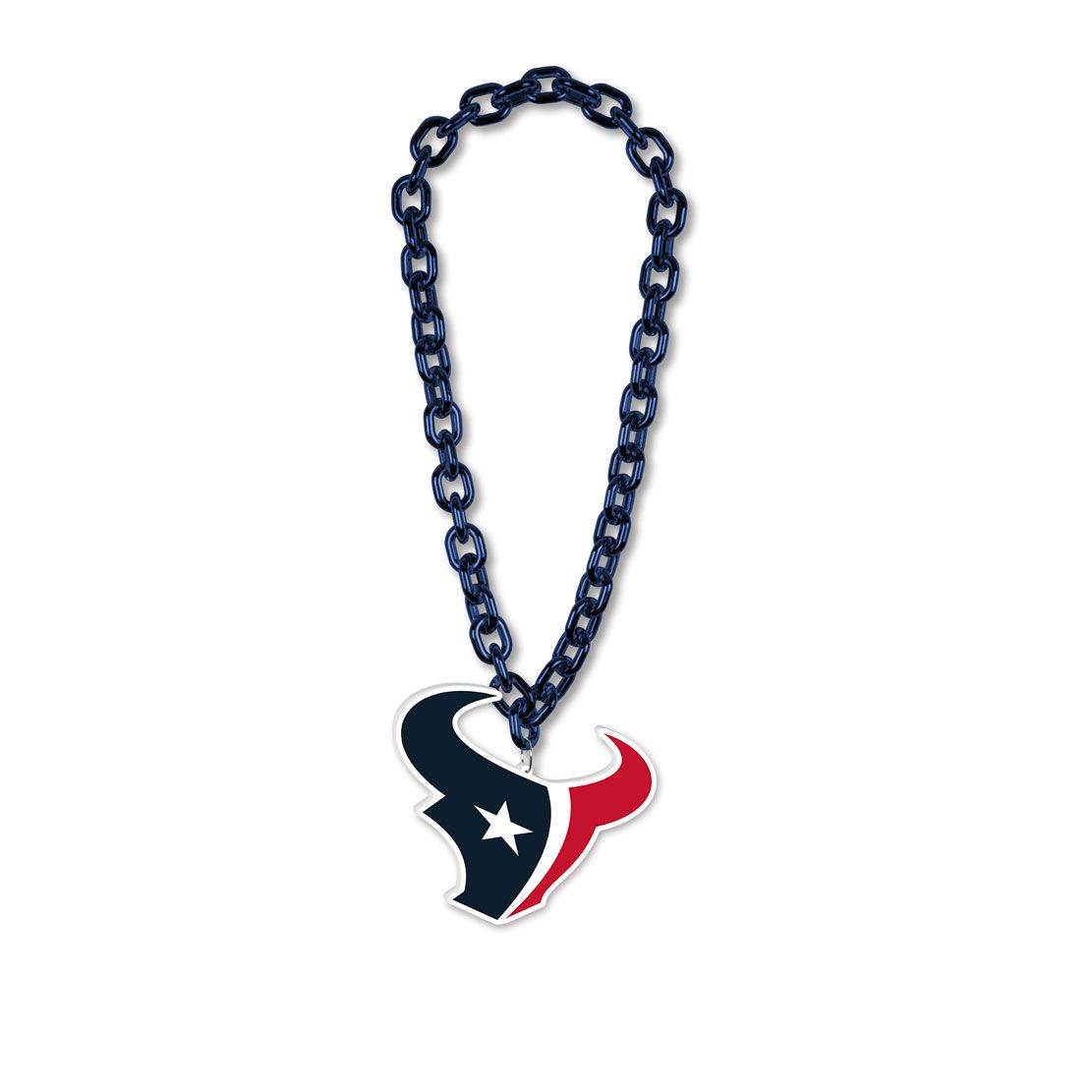 Houston Texans Foam Logo Official Necklace On 38 Inch Chain - ToylandEU