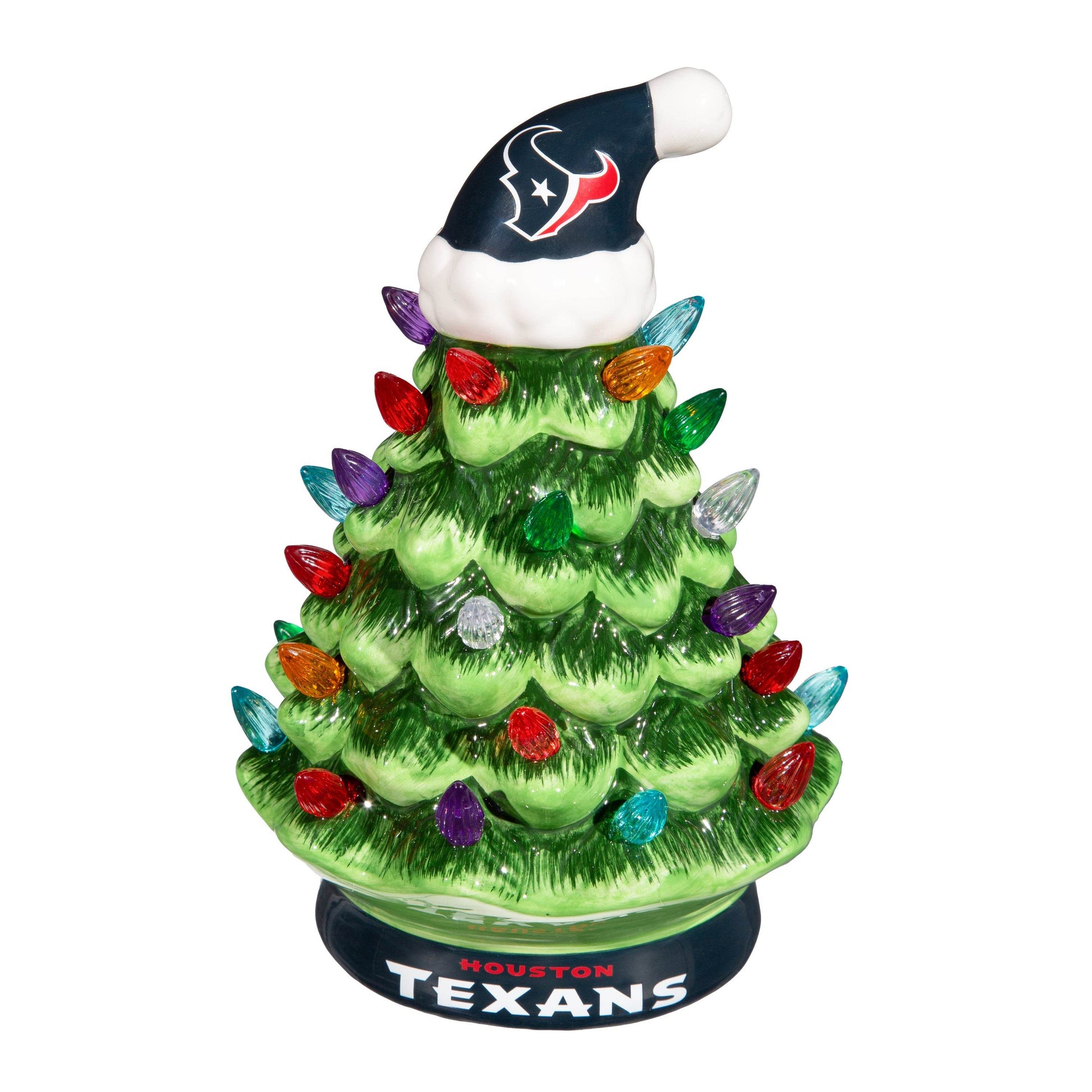 Houston Texans LED Christmas Tree 4 Inch Tabletop Decor - ToylandEU