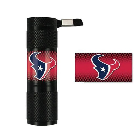  Houston Texans LED Flashlight Aluminum Water Resistant -  ToylandEU™