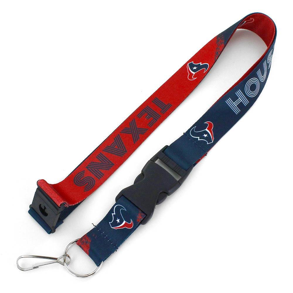 Houston Texans Lanyard Double Sided Crossfade Design - ToylandEU