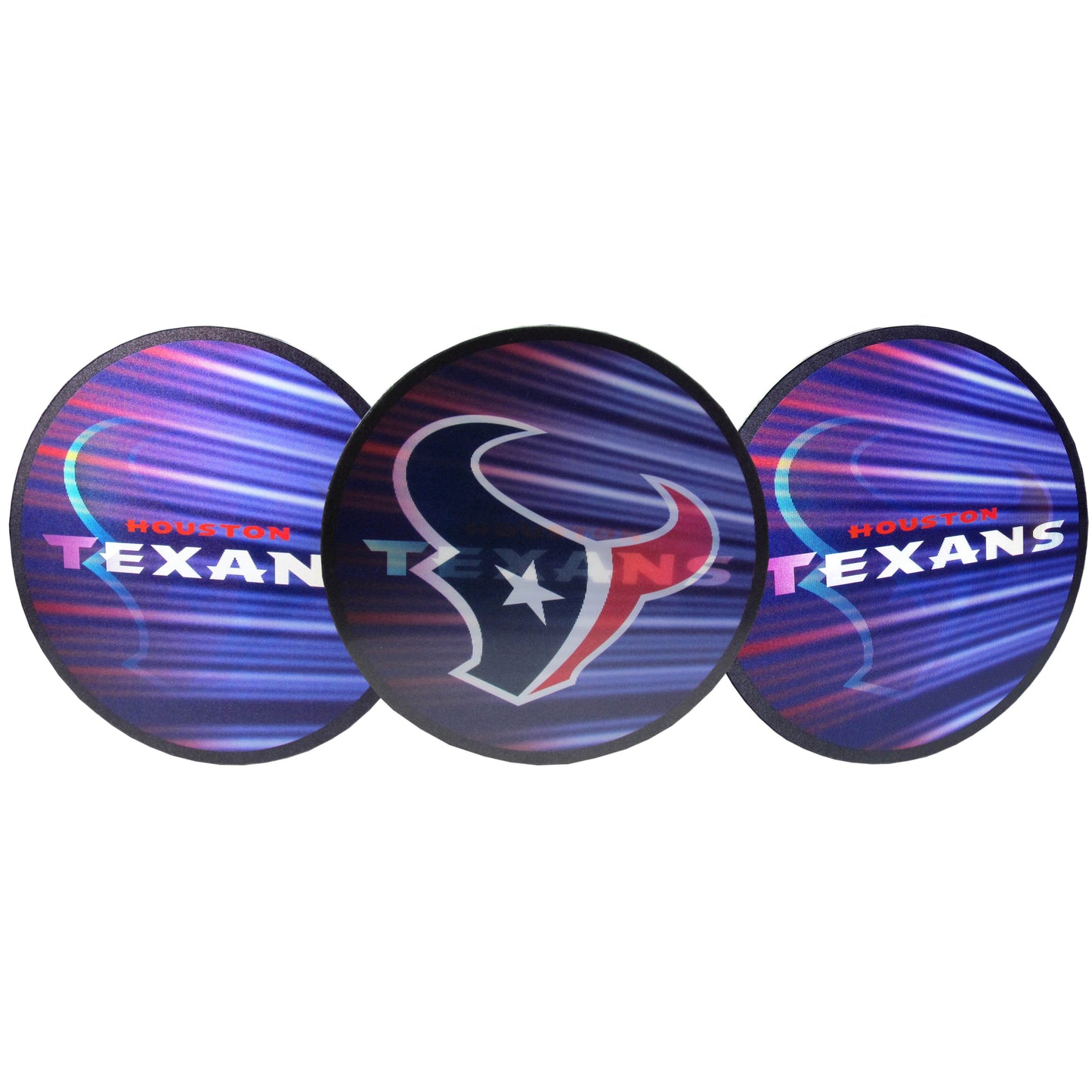 Houston Texans Lenticular Decal Flip Motion Logo Wordmark - ToylandEU