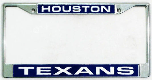  Houston Texans License Plate Frame Chrome Laser Cut -  ToylandEU™