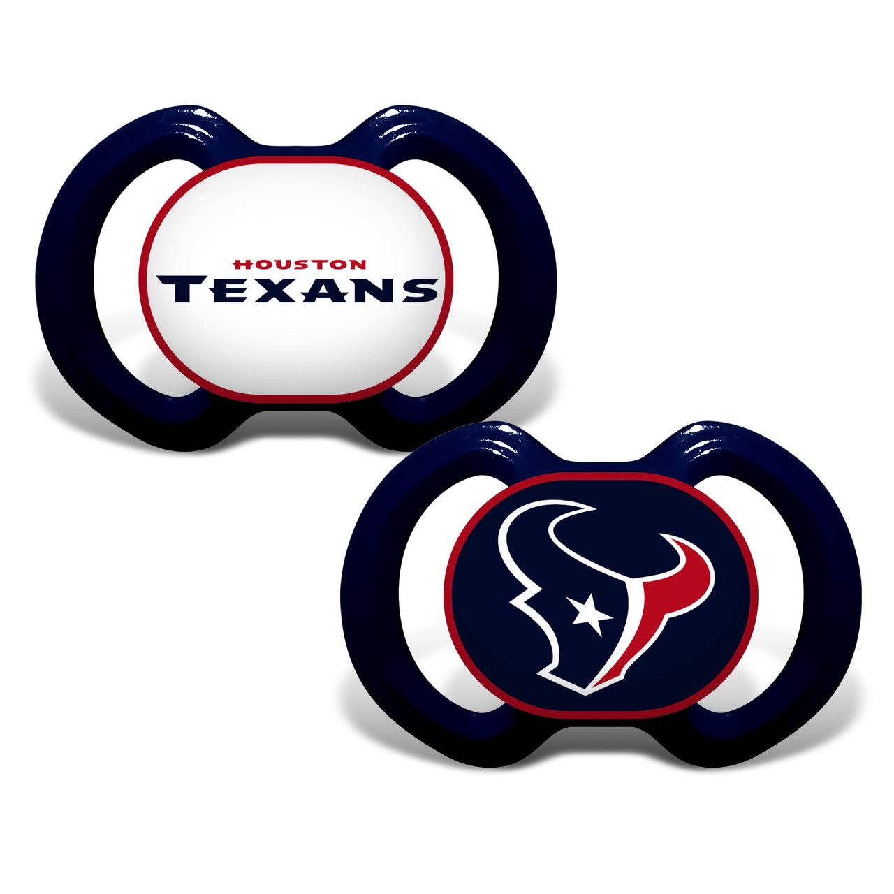 Houston Texans Pacifier 2 Pack Official Licensed BPA Free - ToylandEU