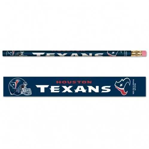  Houston Texans Pencils Six Pack Officially Licensed NFL -  ToylandEU™