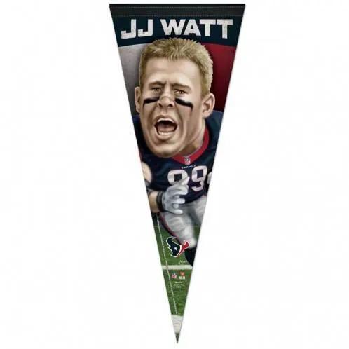  Houston Texans Pennant 12x30 Premium JJ Watt Caricature -  ToylandEU™