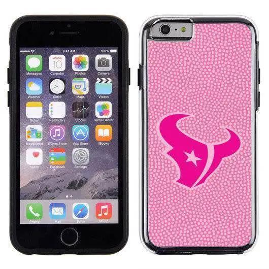  Houston Texans Pink Football Pebble Grain Case IPhone 6 CO -  ToylandEU™