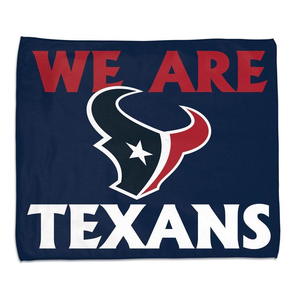 Houston Texans Rally Towel 15x18 Full Color Fan Gear - ToylandEU