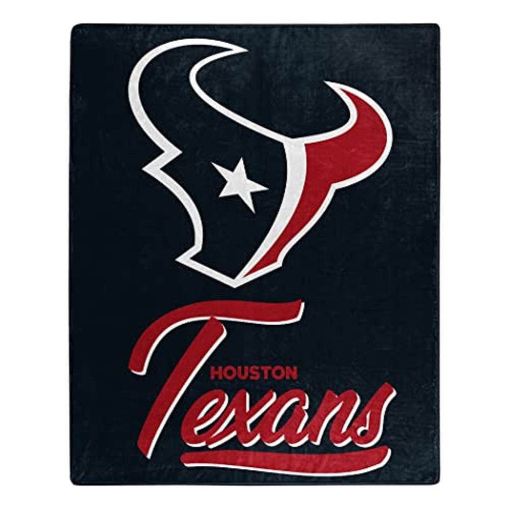 Houston Texans Raschel Signature Design Blanket 50x60 - ToylandEU
