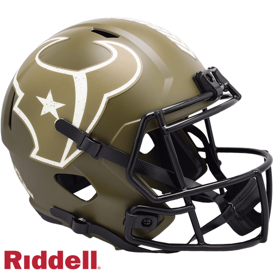 Houston Texans Riddell Salute To Service Helmet 2022 - ToylandEU