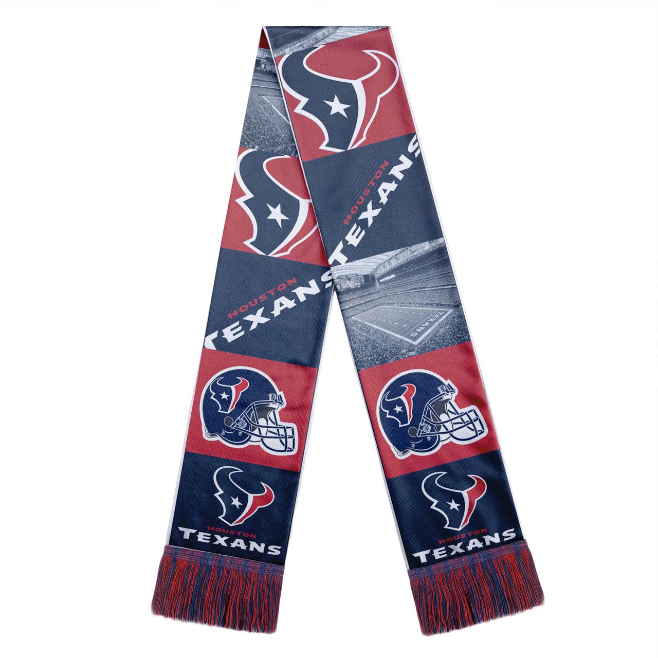 Houston Texans Scarf Printed Bar Design Collectibles Gear - ToylandEU