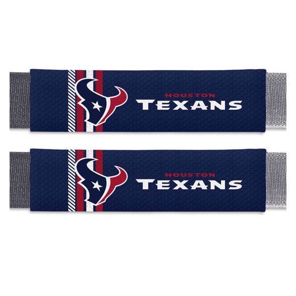 Houston Texans Seat Belt Pads Set Team Color 2 Pack - ToylandEU