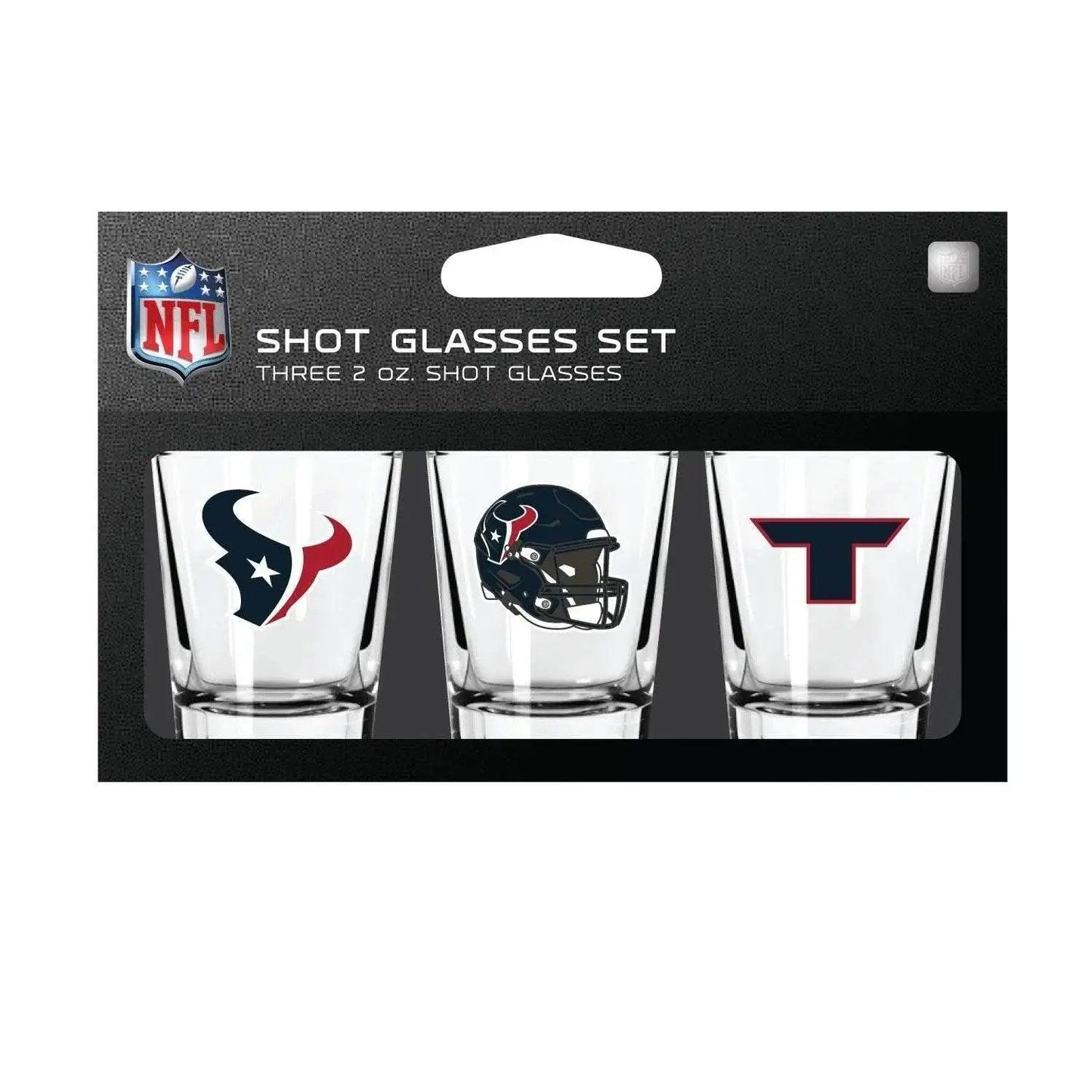  Houston Texans Shot Glass Set 3 Pack Dishwasher Safe -  ToylandEU™