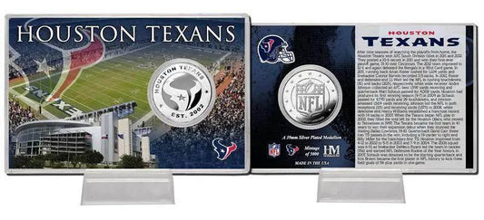  Houston Texans Silver Coin Card -  ToylandEU™