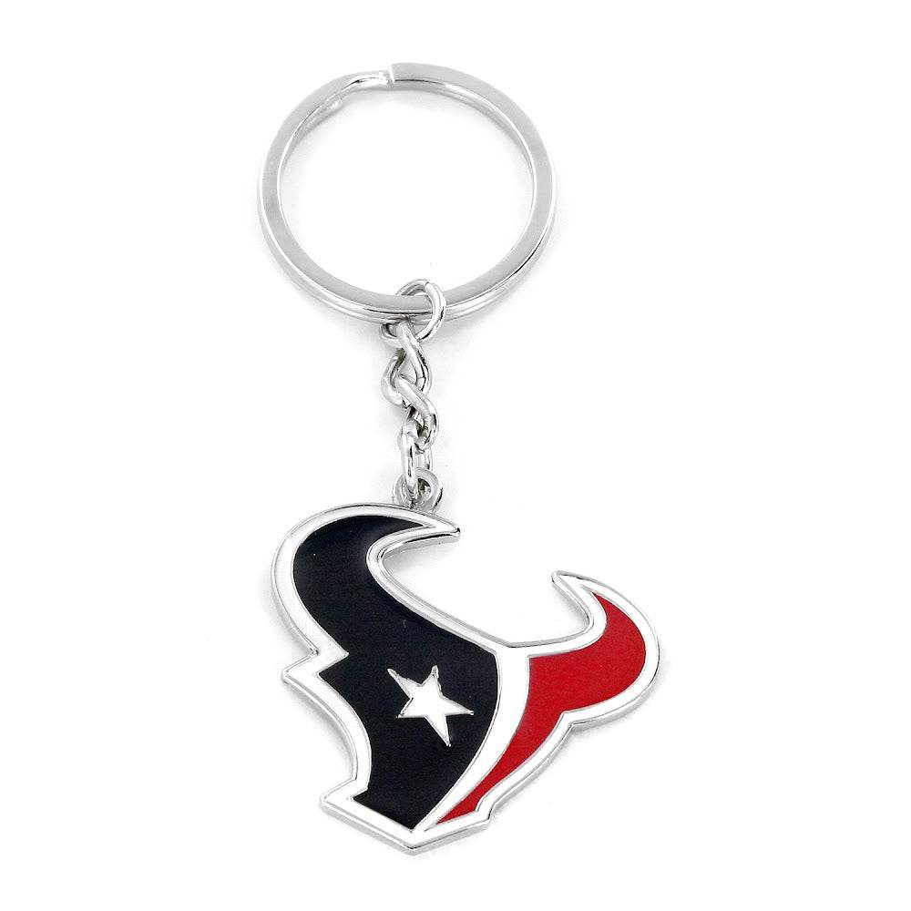 Houston Texans Team Logo Keychain With Detachable Ring - ToylandEU