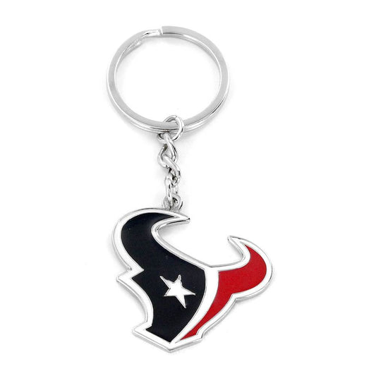 Houston Texans Team Logo Keychain With Detachable Ring - ToylandEU