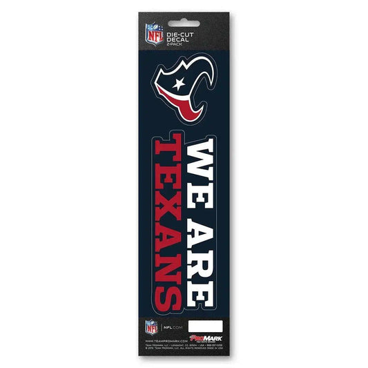  Houston Texans Two Premium UV Laminated Die Cut Decal Pack -  ToylandEU™