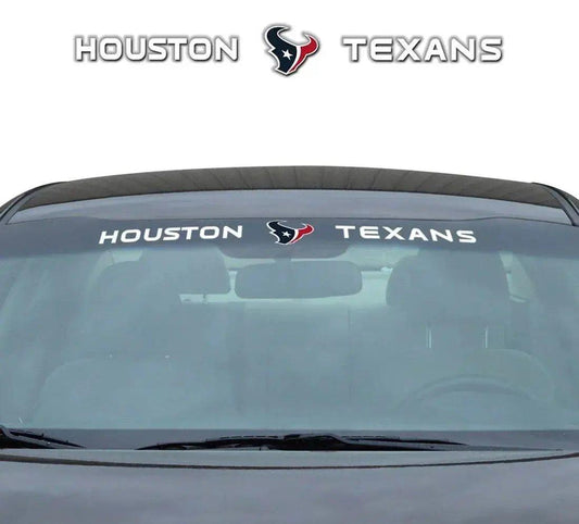  Houston Texans Windshield Decal 35x4 Vinyl Team Pride -  ToylandEU™