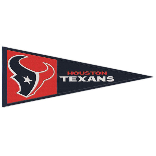 Houston Texans Wool Pennant 13x32 Inches Wincraft Official - ToylandEU