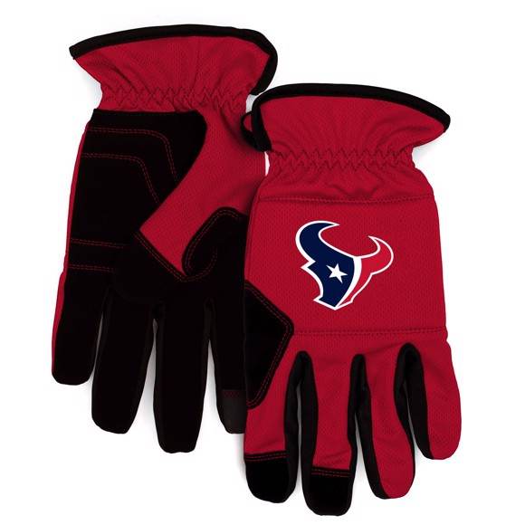 Houston Texans Work Glove Padded Durable Grip Breathable - ToylandEU