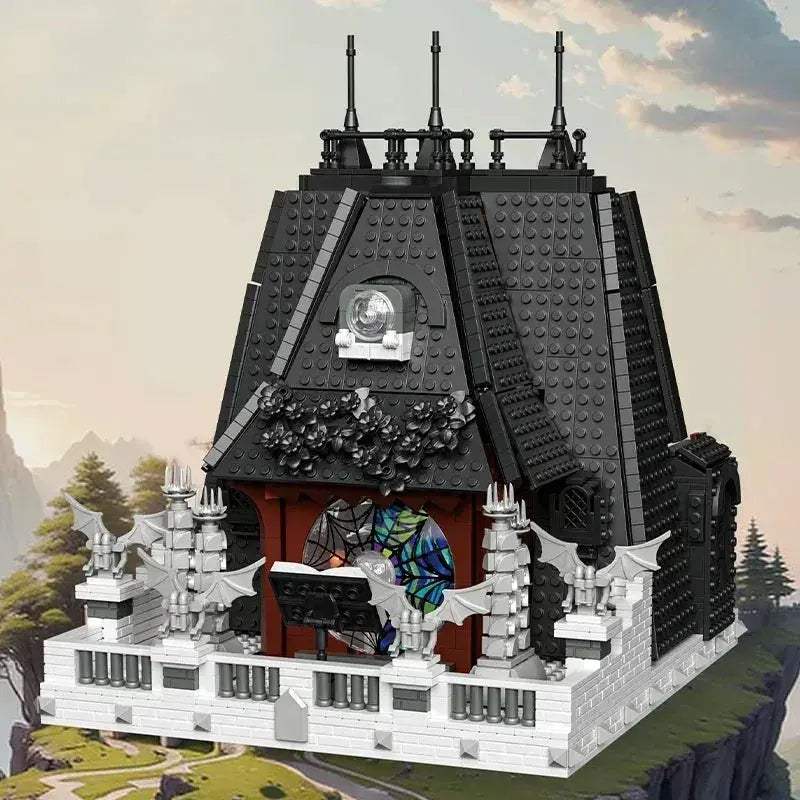 Huge 2419 Pieces Building Blocks Set Wednesday Addams House - ToylandEU
