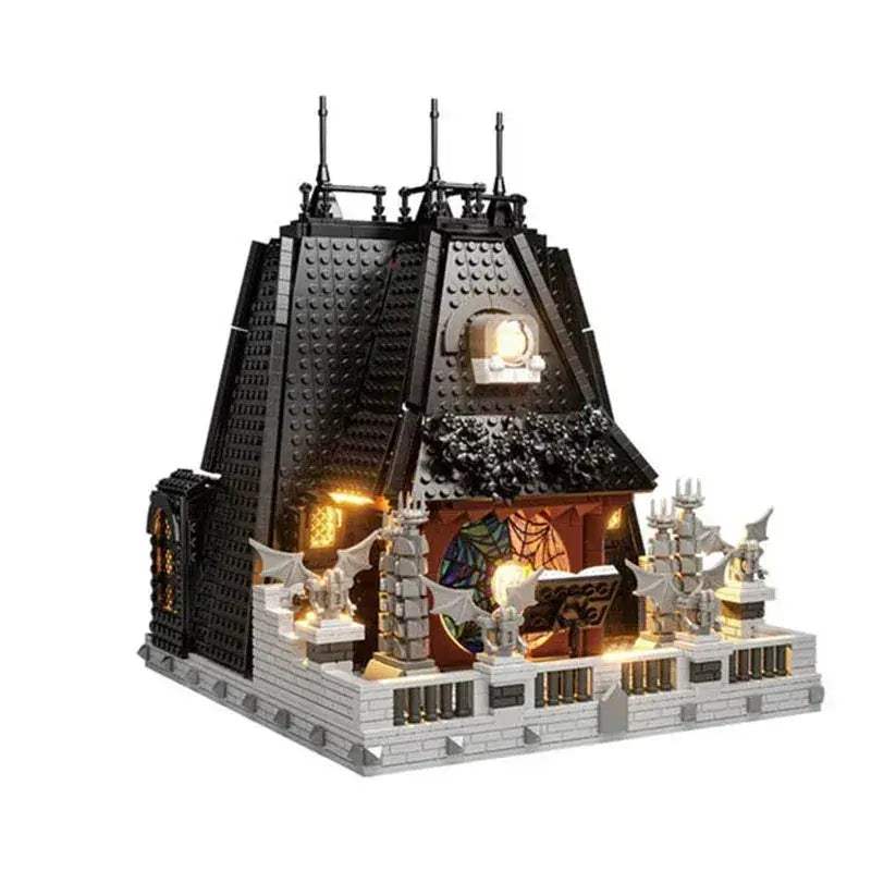 Huge 2419 Pieces Building Blocks Set Wednesday Addams House - ToylandEU