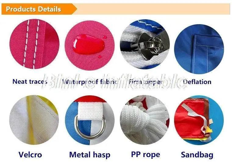  Huge Ground Decor Inflatable Golf Ball With Branding Name -  ToylandEU™