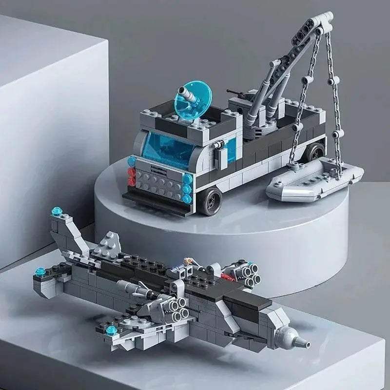Huge Size 1560PCS Navy War Ship Army Ship Model Toy Set - ToylandEU