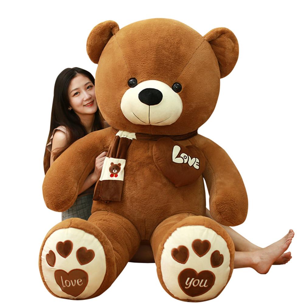 Huggable High Quality 4 Colors Teddy Bear With Scarf Stuffed Animals