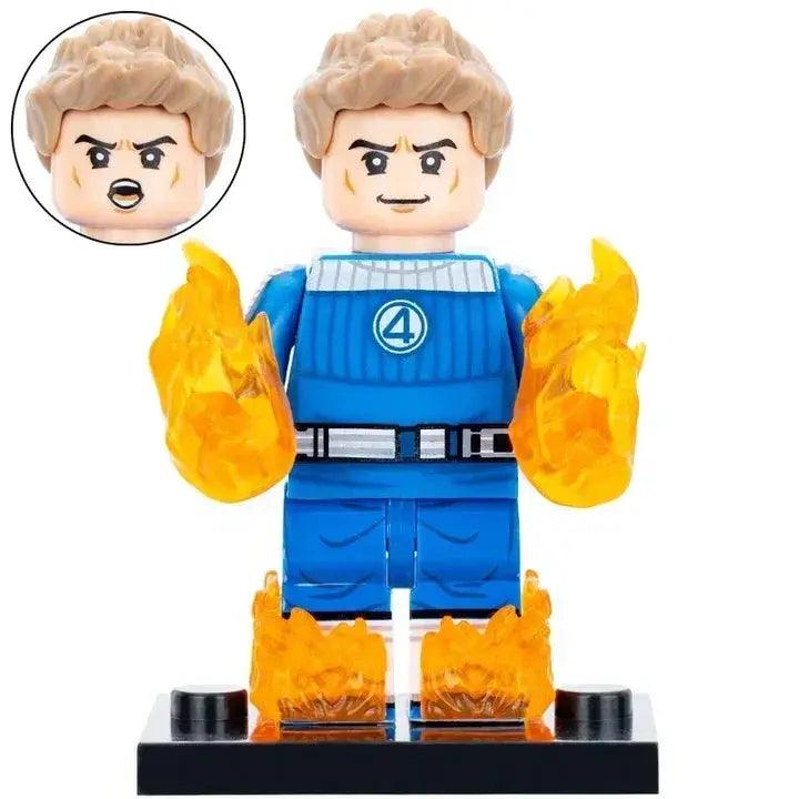  Human Torch Minifigure Custom Made For Collectors -  ToylandEU™