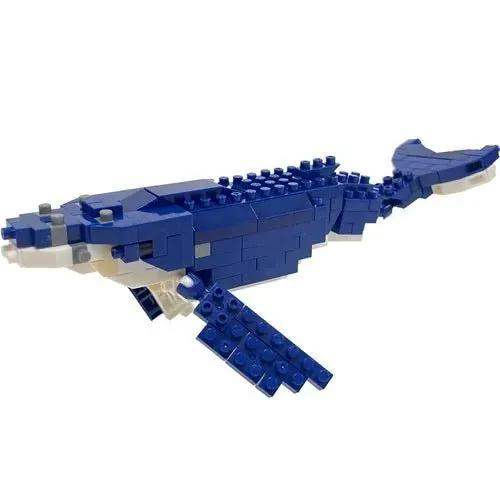 Humpback Whale Sea Friends Nanoblock Constructible Figure - ToyShnip