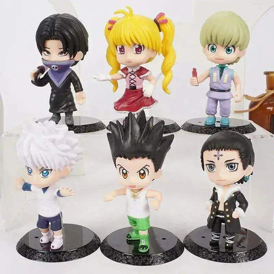  Hunter x Hunter 6 pcs Figurines, Gon Killua Biscuit Chrollo Anime Figures 4 in -  ToylandEU™