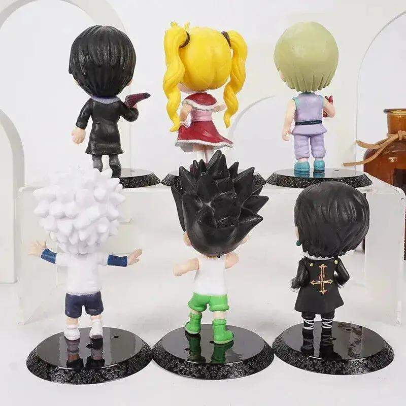 Hunter X Hunter Figurines Set 6 Pack Adorable Chibi - ToylandEU