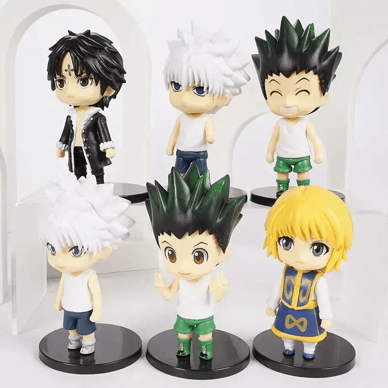 Hunter X Hunter Figures Set Of 6 PVC Collectibles Official - ToylandEU