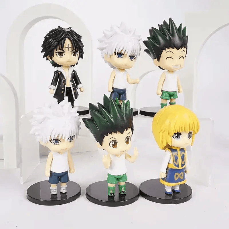 Hunter X Hunter Figures Set Of 6 PVC Collectibles Official - ToylandEU