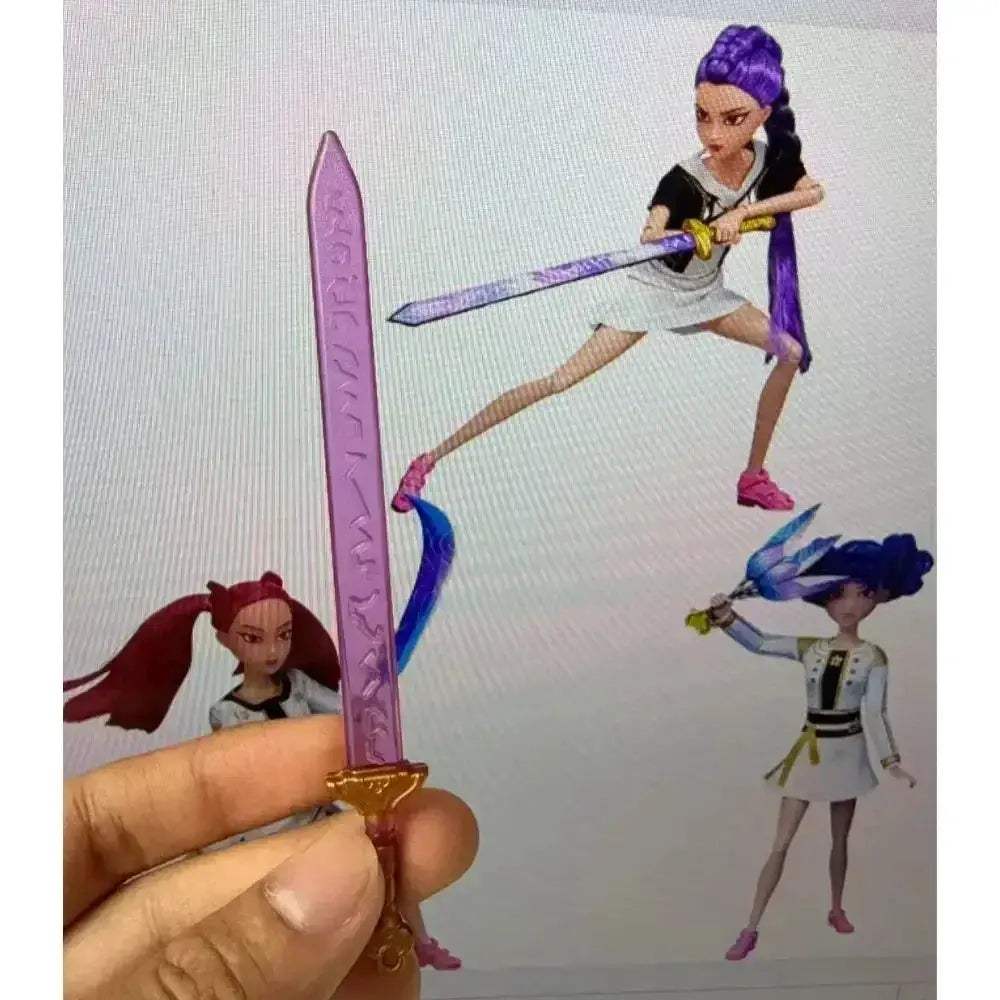 Hunting Witch Kpop Dolls Set Rumii Mira Zoe PVC Figures - ToylandEU